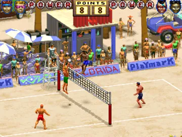 World Beach Volley screen shot game playing